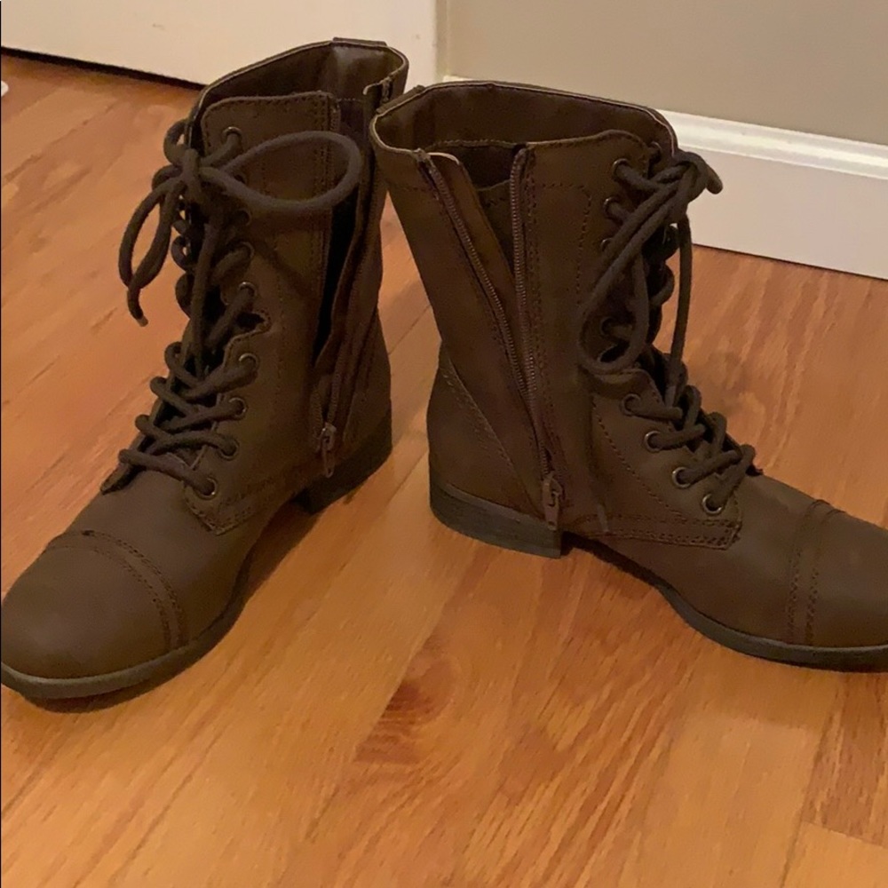 Brown boots